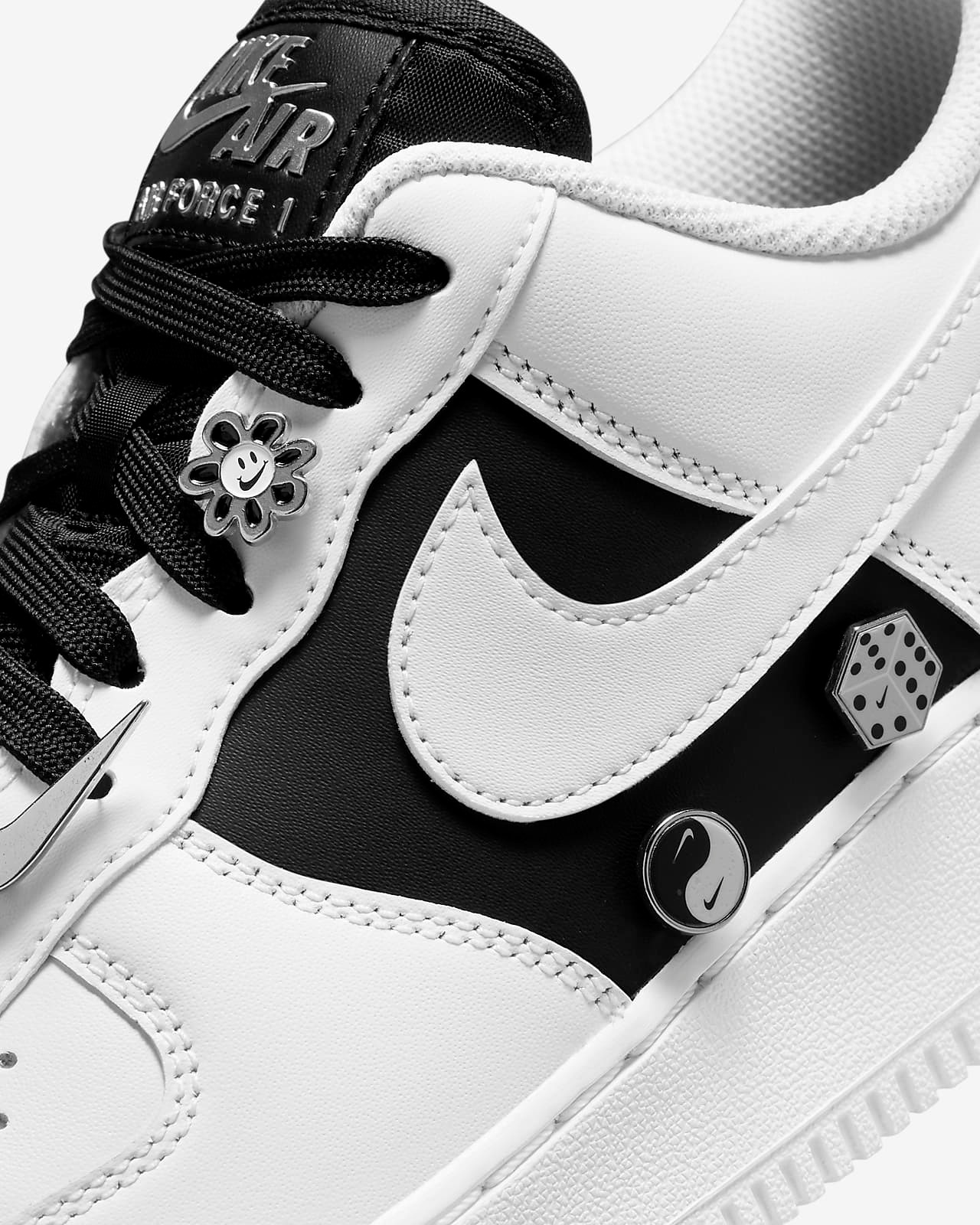 Zapatillas Nike Air Force 1 Low '07 PRM Chain White – Dark Orbit Peru