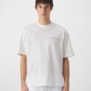 Polo Armani Exchange Print Off White 3dzthj zjbyz
