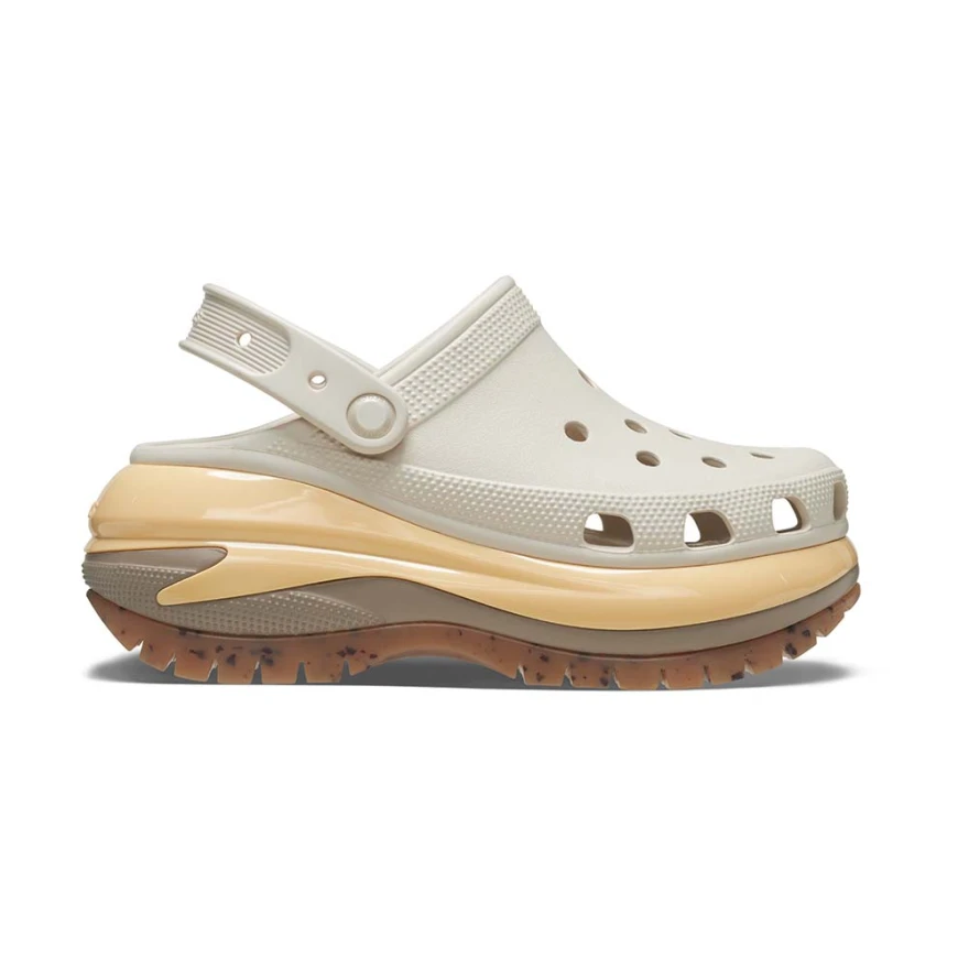 Crocs Mega Crush Matte Clog Almond Tint