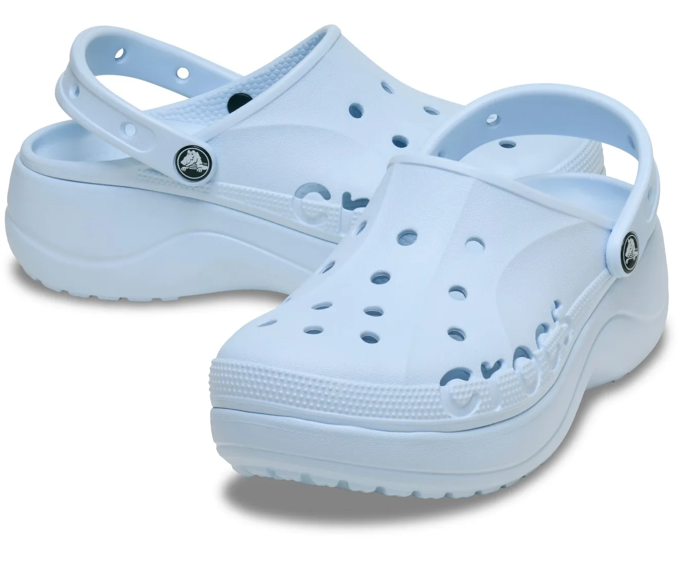 Crocs Baya Platform Mineral Blue - Imagen 2
