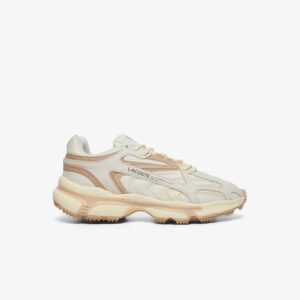 Zapatillas Lacoste L003 2k24 off white light brown