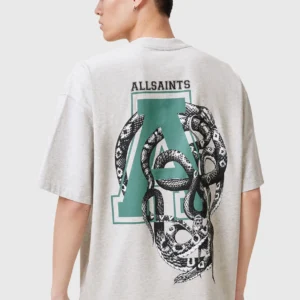 Polo All Saints Caduceus Grey