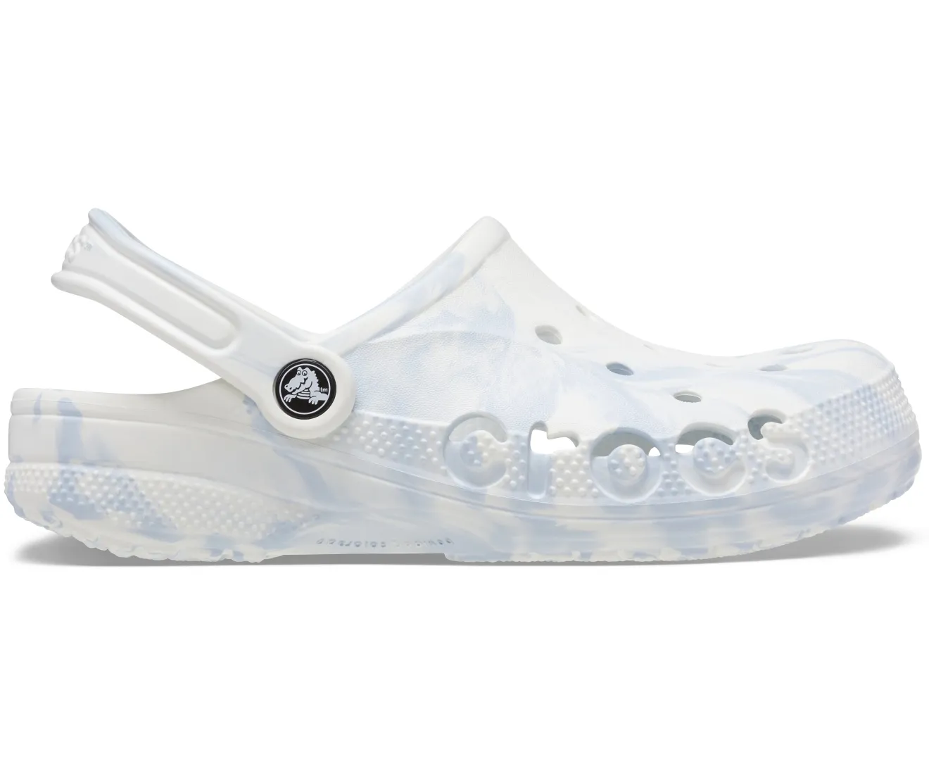 Crocs Baya Marbled Clog White Multi