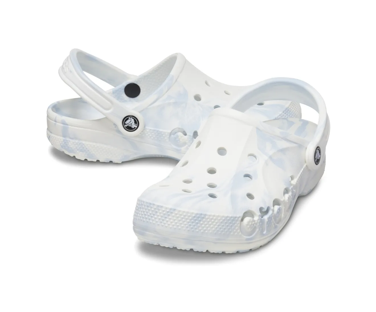 Crocs Baya Marbled Clog White Multi - Imagen 2