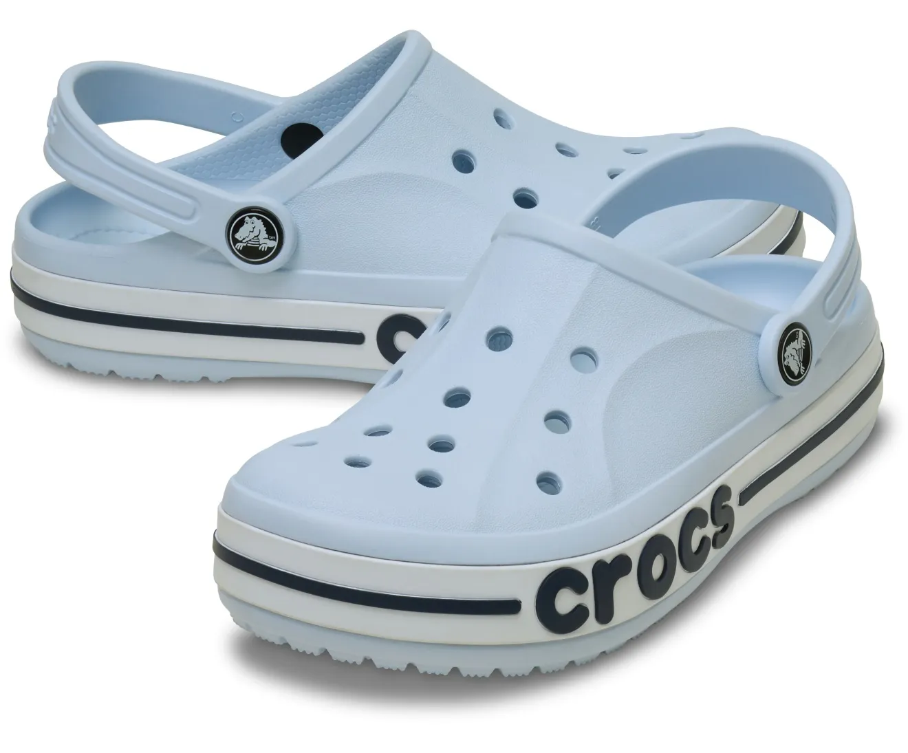 Crocs Bayaband Mineral Blue Niño - Imagen 2