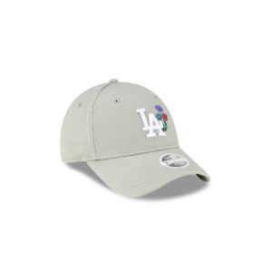 Gorra New Era 9Forty MLB Los Angeles Dodgers W Floral Icon Verde