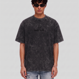 Polo 77 Dark Klub Slim Fit Embroidered Washed