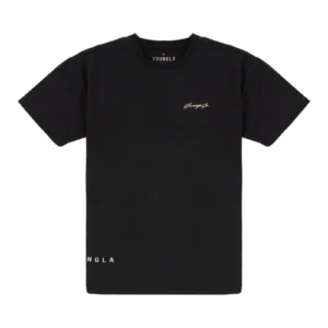 Polo Youngla Signature Tees black wash